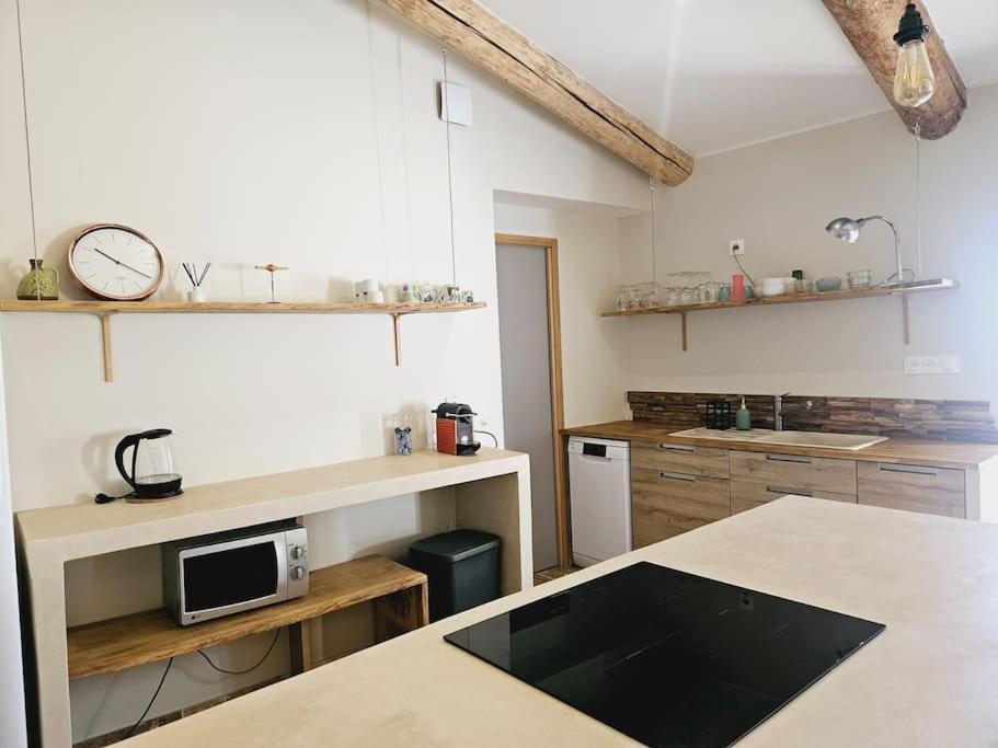 Le Gite De La Marquise - Elegant Appartement Avec Terrasse - Montboucher-sur-Jabron Buitenkant foto